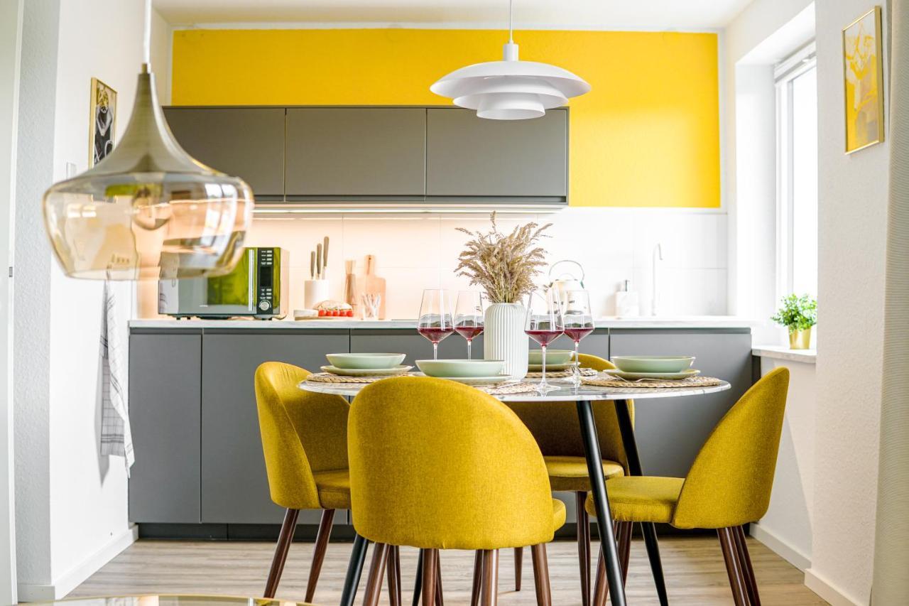 Homefy Come-Together Apartment - Balkon - Aufzug - Free Parking - Smart Tvs Essen Exterior foto